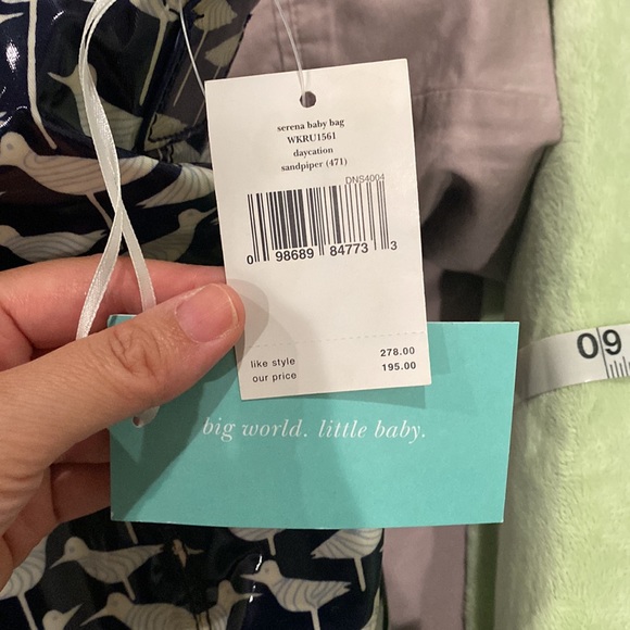 Kate Spade Serena Baby Bag Daycation in Sandpiper print - Picture 5 of 10